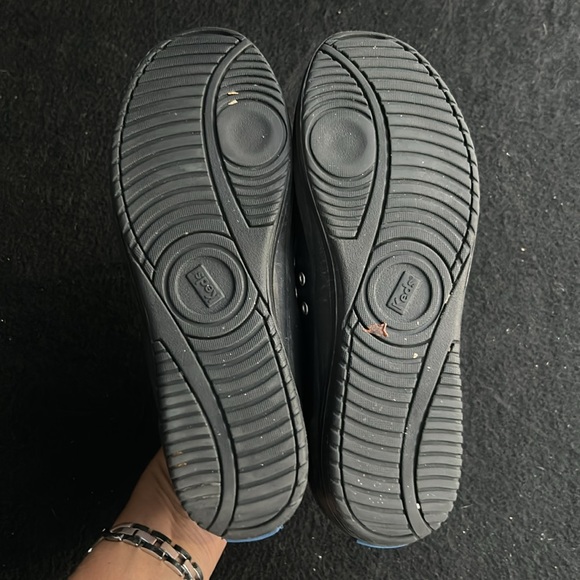 Keds Women’s Black Leather Lace Up Sneakers Tennis Shoes WH29771M | Size 8 - Picture 6 of 8